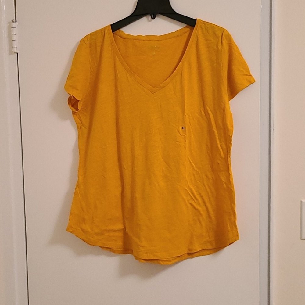 Brand New Gold Cotton Tee